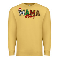 Antique Gold mama claus Premium Sweatshirt - BarkalooDesign