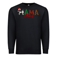 Black mama claus Premium Sweatshirt - BarkalooDesign