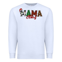 White mama claus Premium Sweatshirt - BarkalooDesign