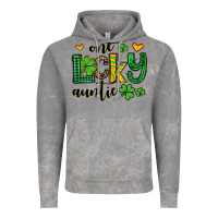 Cloud Rock One lucky auntie St. Patrick's Vintage Hoodie - OliviaCreatesArt
