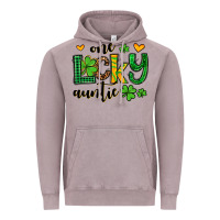 Vintage Zinc One lucky auntie St. Patrick's Vintage Hoodie - OliviaCreatesArt