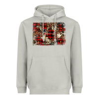 Moon Dust christmas leopard cowhide background Heavyweight Hoodie - BarkalooDesign