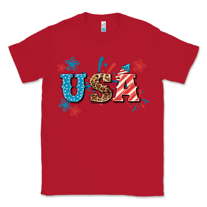 Usa 4th Of July Classic Tee by HowdyJamesFarm | Teevron
