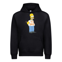 Black The Simpsons Homer Number 1 Dad Father's Day V2 Urban Hoodie - longCreatives