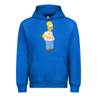 Cobalt The Simpsons Homer Number 1 Dad Father's Day V2 Urban Hoodie - longCreatives