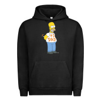Pigment Black The Simpsons Homer Number 1 Dad Father's Day V2 Urban Hoodie - longCreatives