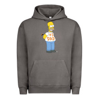 Pigment Tornado The Simpsons Homer Number 1 Dad Father's Day V2 Urban Hoodie - longCreatives