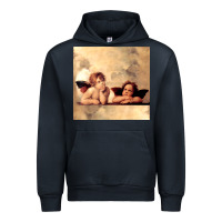 Navy angels gift raphael cupid cherubs art valentine angel Urban Hoodie - longCreatives