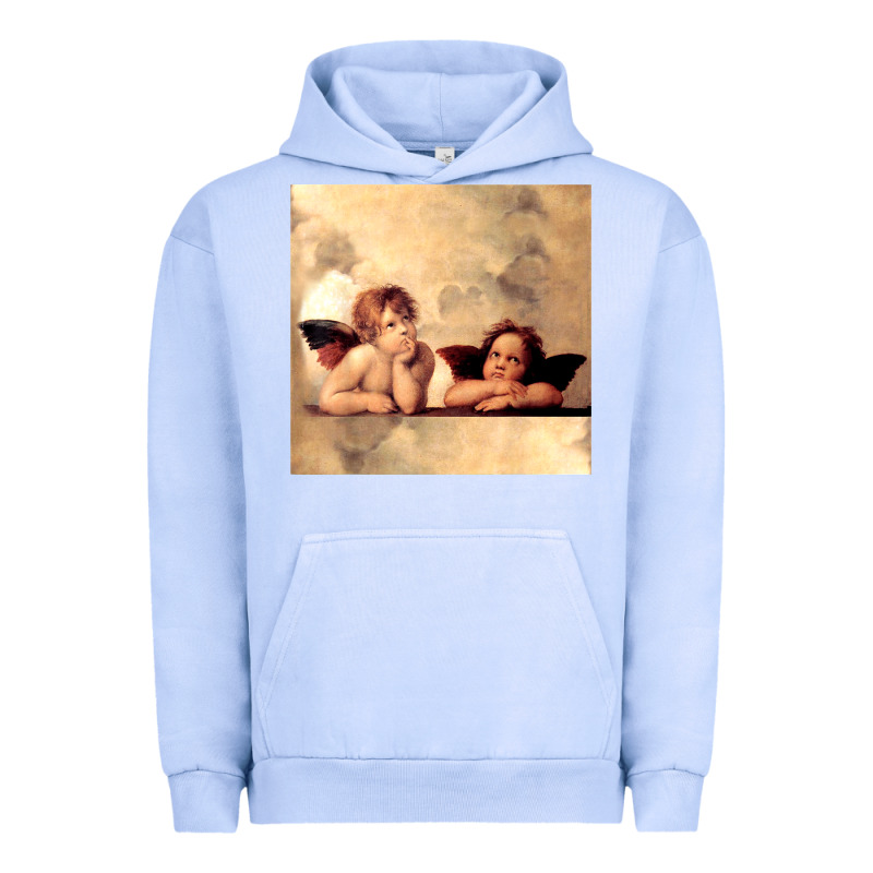 Angels Gift Raphael Cupid Cherubs Art Valentine Angel Urban Hoodie by longCreatives | Teevron