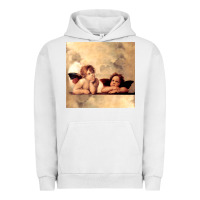 Pigment Lunar Rock angels gift raphael cupid cherubs art valentine angel Urban Hoodie - longCreatives