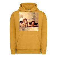 Pigment Peanut Butter angels gift raphael cupid cherubs art valentine angel Urban Hoodie - longCreatives