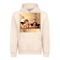 Sandshell angels gift raphael cupid cherubs art valentine angel Urban Hoodie - longCreatives