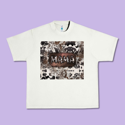 Mama Cowhide Cowgirl Urban Heavy Tee Designed By Cowgirlartshop
