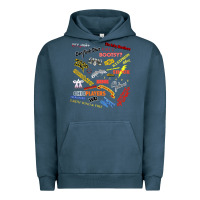 Pigment Midnight Navy Just A Little Funk Urban Hoodie - longCreatives
