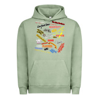 Pigment Oil Green Just A Little Funk Urban Hoodie - longCreatives