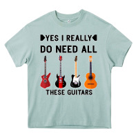 Arona Yes I Really Do Need All These Guitars Heavy Core Tee - Bettercallsaul