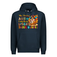 Navy thanksgiving turkey humor Premium Hoodie - CowhideDigitalArt