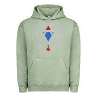 Pigment Oil Green Secret Jewish Space Laser Corps Mazel Tov Funny Prank Urban Hoodie - longCreatives