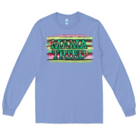 Colony Blue Floral Mama Tried Long Sleeve Tee - Jasminsmagicworld