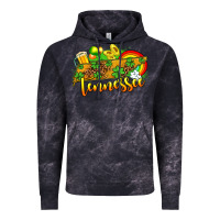 Cloud Black St. Patrick's Tennessee map Vintage Hoodie - OliviaCreatesArt