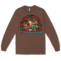 Chestnut Cinco de mayo rainbow Long Sleeve Tee - FaDigitalArtStudio
