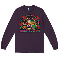 Plum Cinco de mayo rainbow Long Sleeve Tee - FaDigitalArtStudio