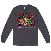 Smoke Cinco de mayo rainbow Long Sleeve Tee - FaDigitalArtStudio