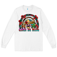 White Cinco de mayo rainbow Long Sleeve Tee - FaDigitalArtStudio
