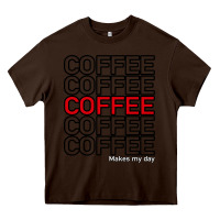 Chocolate Brown Coffee Makes Heavy Core Tee - Bettercallsaul
