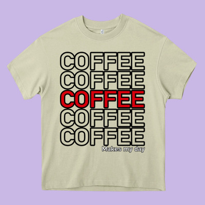 Coffee Makes Heavy Core Tee Designed By Bettercallsaul