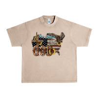 French Oak One nation under god 4th of july Urban Heavy Tee - HowdyJamesFarm