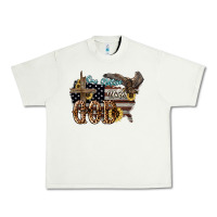 Pistachio One nation under god 4th of july Urban Heavy Tee - HowdyJamesFarm