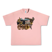 Salmon One nation under god 4th of july Urban Heavy Tee - HowdyJamesFarm