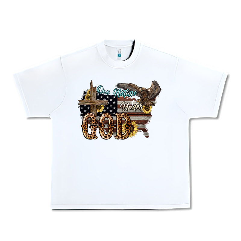 One Nation Under God 4th Of July Urban Heavy Tee by HowdyJamesFarm | Teevron