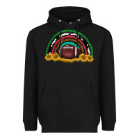 Black merry christmas sunflower rainbow Heavyweight Hoodie - BarkalooDesign
