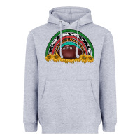 Heather Grey merry christmas sunflower rainbow Heavyweight Hoodie - BarkalooDesign