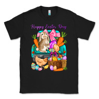 Black Happy Easter Day truck Classic Tee - HowdyJamesFarm