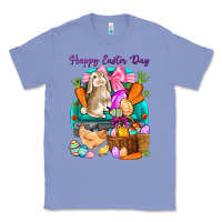 Colony Blue Happy Easter Day truck Classic Tee - HowdyJamesFarm