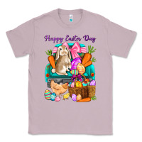 Lilac Happy Easter Day truck Classic Tee - HowdyJamesFarm