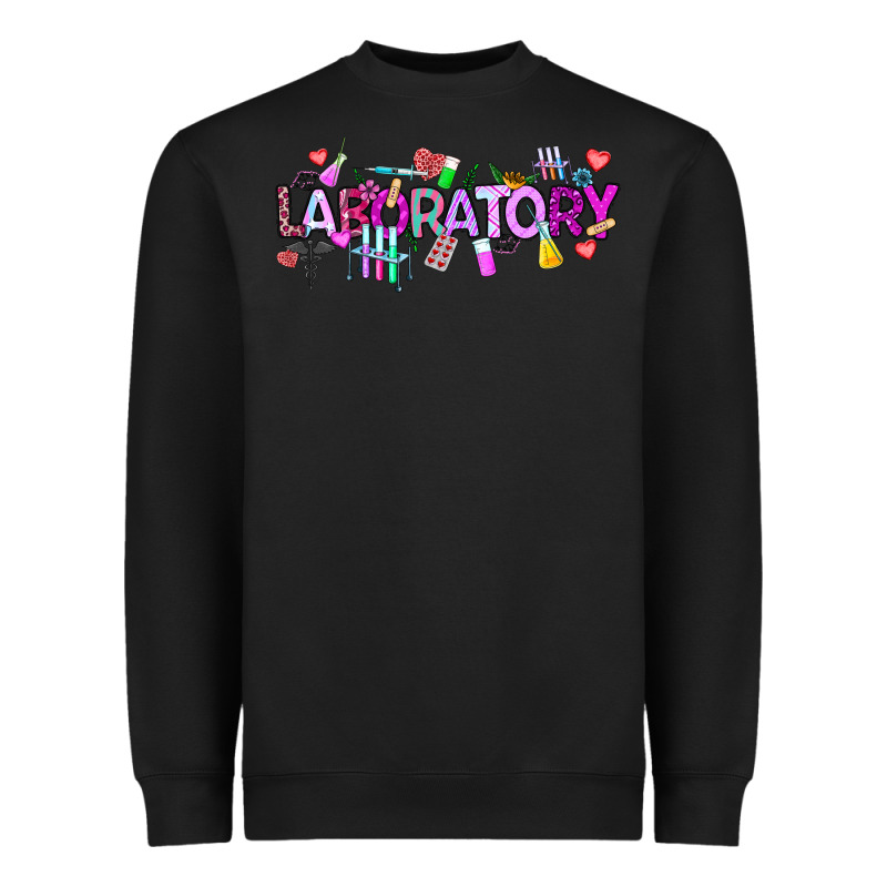 Valentine Laboratory Heavyweight Sweatshirt by CowhideDigitalArt | Teevron