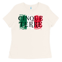 Bone cinque terre italy travel distressed t shirt Ladies Tee - longCreatives