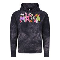 Cloud Black Easter mama Vintage Hoodie - OliviaCreatesArt