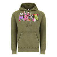 Vintage Olive Easter mama Vintage Hoodie - OliviaCreatesArt