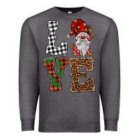 Charcoal Heather love gnomes Premium Sweatshirt - BarkalooDesign