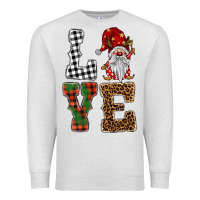 Oatmeal Heather love gnomes Premium Sweatshirt - BarkalooDesign