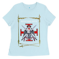 Baby Blue Scottish Rite Scottish Rite of Freemasonry Gift Ladies Tee - longCreatives