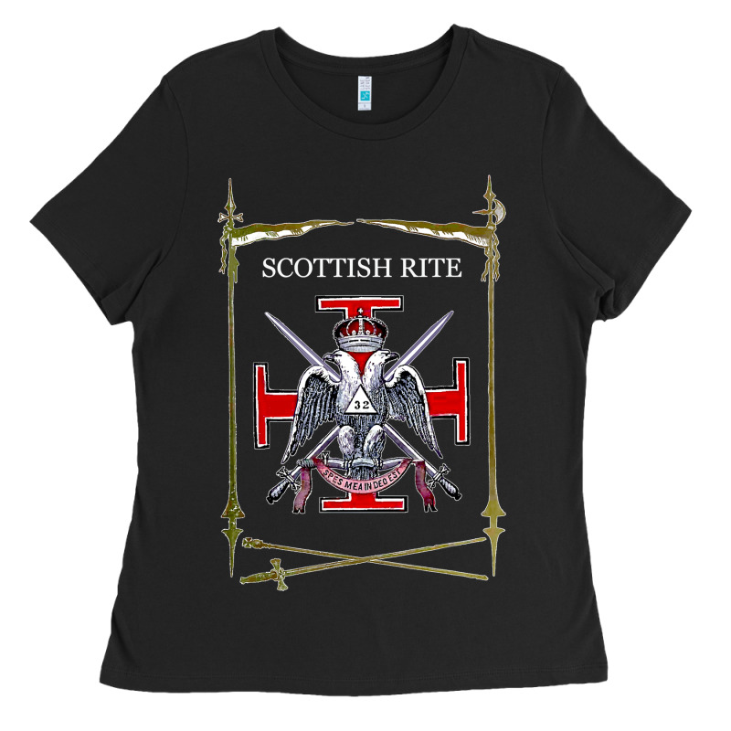 Scottish Rite Scottish Rite Of Freemasonry Gift Ladies Tee by longCreatives | Teevron