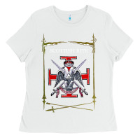 White Scottish Rite Scottish Rite of Freemasonry Gift Ladies Tee - longCreatives