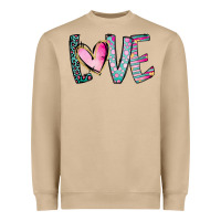 Mushroom Valentine Love Heavyweight Sweatshirt - CowhideDigitalArt