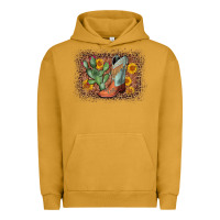 Pigment Peanut Butter cowboy boots cactus leopard Urban Hoodie - AdoDesignShop